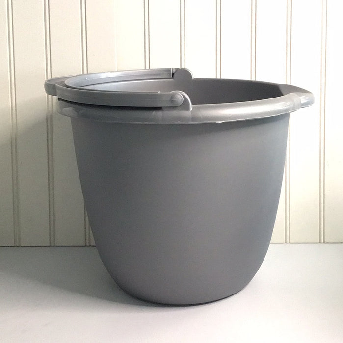 Sterilite 10 Qt. Spout Pail Classic Titanium