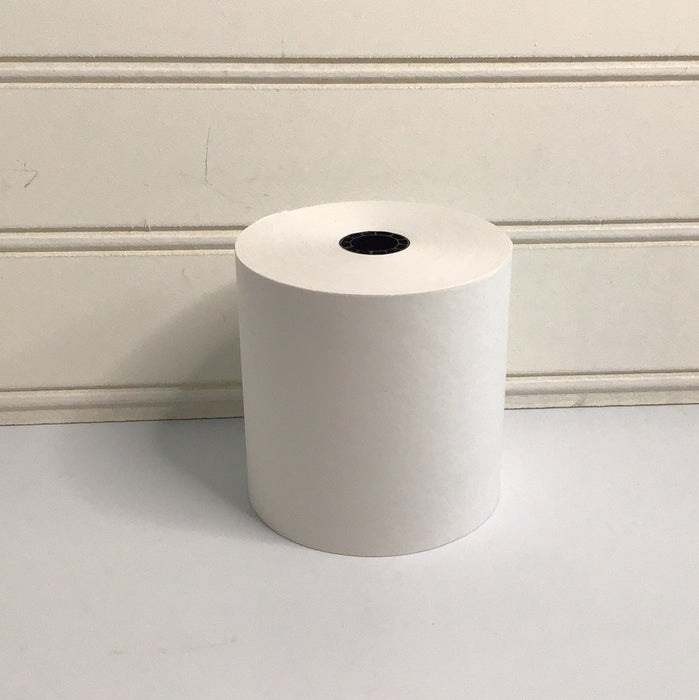 thermal paper 3" x 165' Traditional Cash Register POS Paper Roll Tape - 50/Case