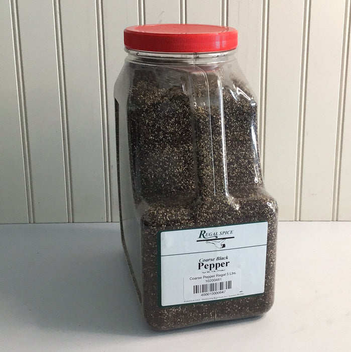 Regal Coarse Grind Ground Black Pepper - 5 lb.