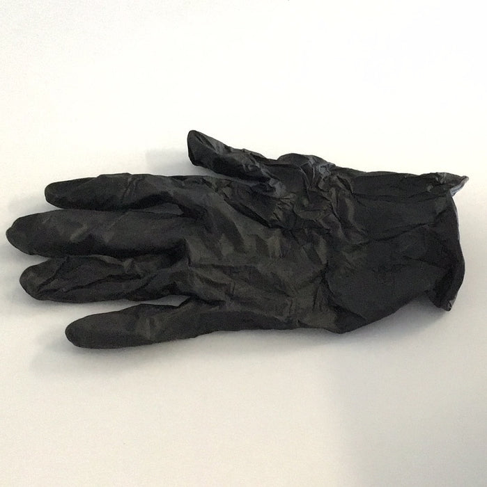 Noble NexGen 3 Mil Thick Black Hybrid Powder-Free Gloves - Extra Large