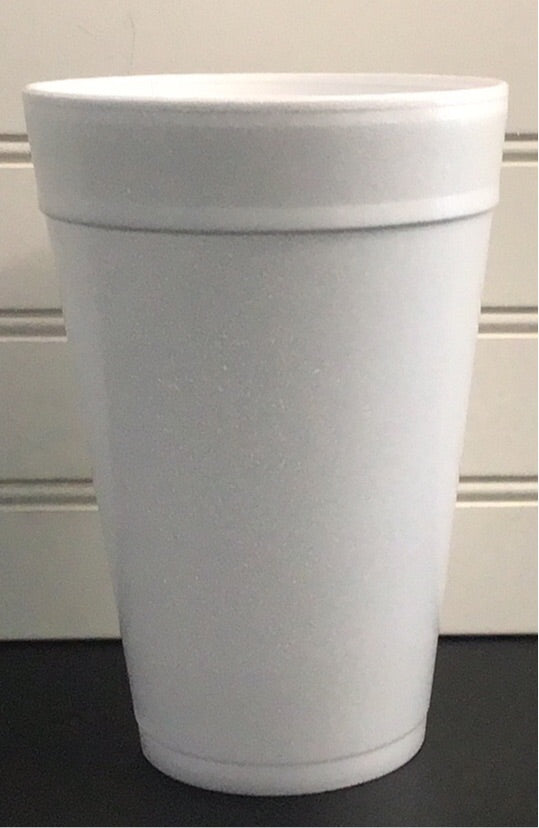 Dart 12SJ20 12 oz. White Customizable Foam Food Container - 500/Case