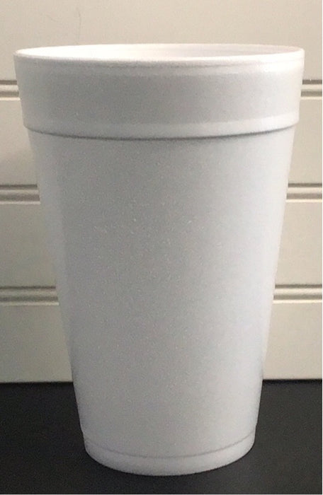 Dart Styrofoam Cups - 12oz Size - Case of 1,000 - 12J12